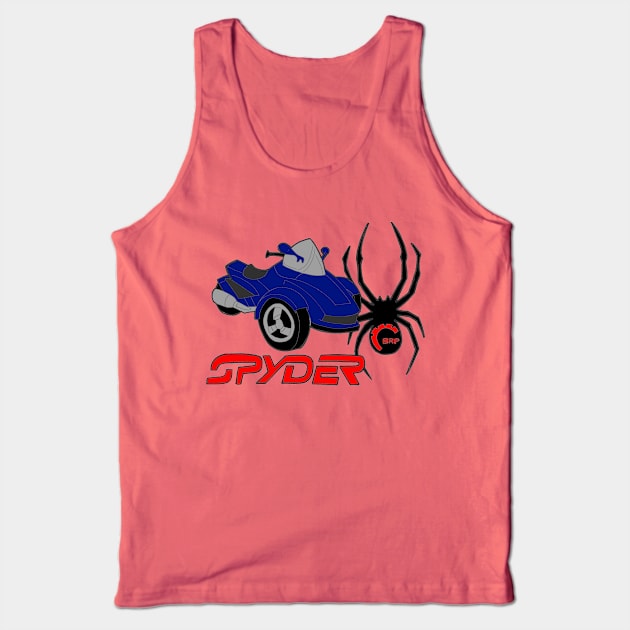 Can Am Spyder BRP Tank Top by Joseph Baker